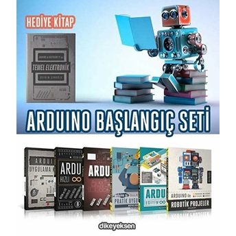 Arduino Başlangıç Seti (7 Kitap 6+1) - Akın Akçaoğlu