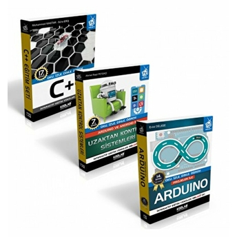 Arduino Eğitim Seti 2 (3 Kitap) Kolektif