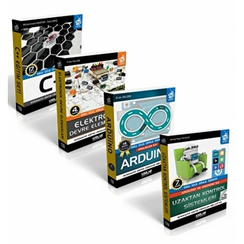 Arduino Eğitim Seti (4 Kitap) Ahmet Raşit Petekçi