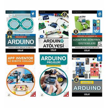 Arduino Eğitim Seti (6 Kitap Takım) Kolektif