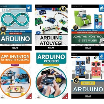 Arduino Programlama Eğitim Seti - 6 Kitap Takım Kolektıf