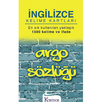 Argo Kelime Kartları (Ingilizce) Kolektif