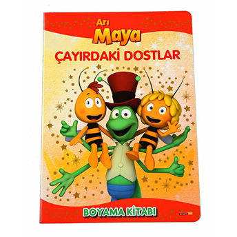 Arı Maya Çayırdaki Dostlar Boyama Kitabı Kolektif