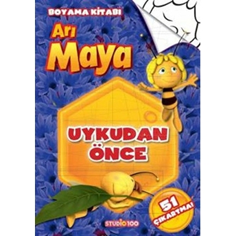 Arı Maya - Uykudan Önce Boyama Kitabı Kolektif