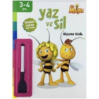 Arı Maya Yaz Ve Sil Alıştırma Kitabı Kolektif