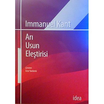 Arı Usun Eleştirisi (Ciltli) Immanuel Kant