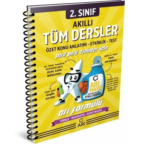 Arı Yayıncılık 2. Sınıf Tüm Dersler Akıllı Defter