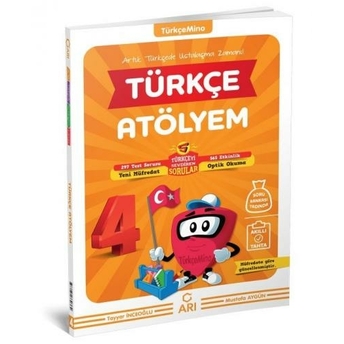 Arı Yayıncılık 4. Sınıf Türkçemino Türkçe Atölyem Komisyon