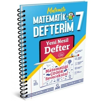 Arı Yayıncılık 7. Sınıf Akıllı Matematik Defteri Matemito Komisyon