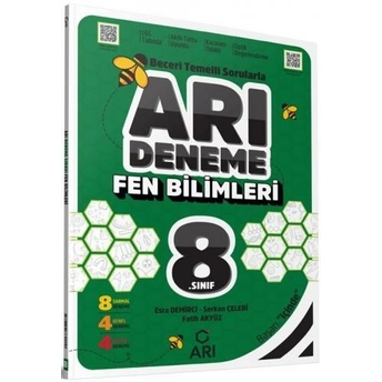 Arı Yayıncılık 8. Sınıf Fen Bilimleri Deneme Komisyon