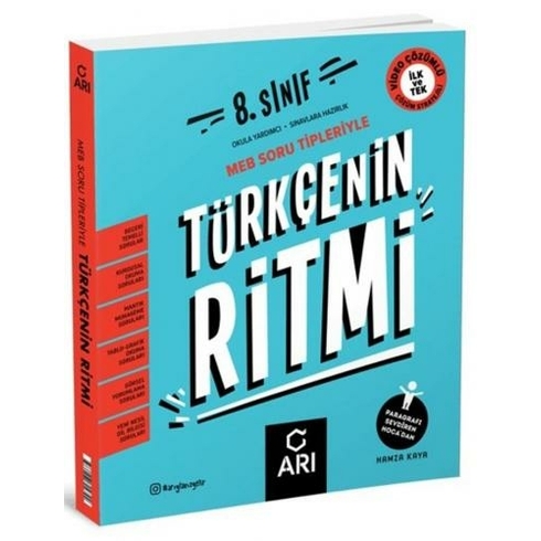 Arı Yayıncılık Türkçenin Ritmi 8 Sınıf