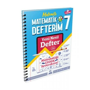 Arı Yayınları 7. Sınıf Matematik Defterim Matemito Komisyon