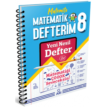 Arı Yayınları 8. Sınıf Matematik Defterim Matemito Mehmet Ali Varışlı