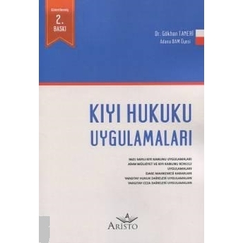 Aristo Kıyı Hukuku Uygulamaları Gökhan Taneri