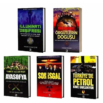 Arka Plan Seti - 5 Kitap Takım Hakan Yılmaz Çebi-Furkan Özsarı