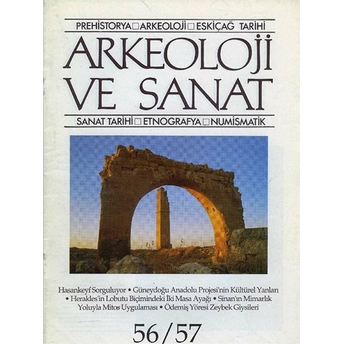 Arkeoloji Ve Sanat Dergisi Sayı 56 - 57 Kolektif