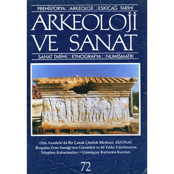 Arkeoloji Ve Sanat Dergisi Sayı 72 Kolektif