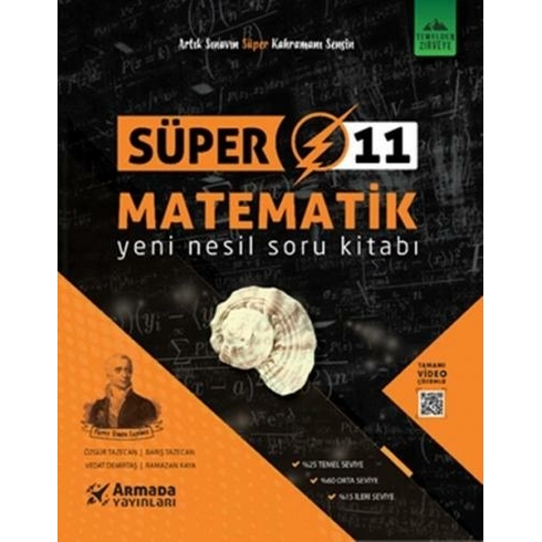 Armada Süper 11 Sınıf Matematik Yeni Nesil Soru Kitabı