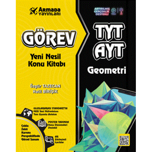 Armada Yayınları Görev Tyt Ayt Geometri Yeni Nesil Konu Kitabı Halil Birişik