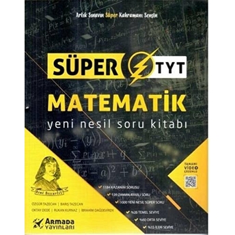 Armada Yks Tyt Matematik Süper Soru Kitabı Yeni Nesil