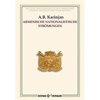 Armenische Nationalistische Strömungen-A. B. Karinjan