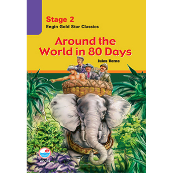 Around The World In 80 Days (Stage 2) Cd'siz-Jules Verne