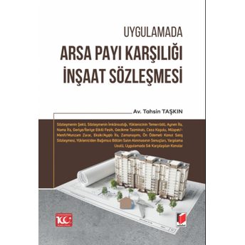 Arsa Payı Karşılığı Inşaat Sözleşmesi Tahsin Taşkın