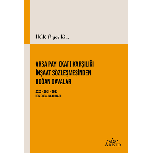 Arsa Payı (Kat) Karşılığı Inşaat Sözleşmesinden Doğan Davalar Komisyon