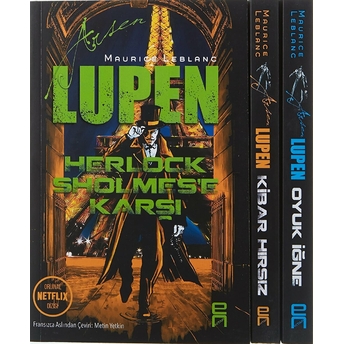 Arsen Lupen Seti - 3 Kitap Takım Maurice Leblanc