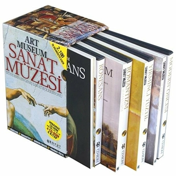 Art Museum Sanat Müzesi Seti (4 Kitap Takım 4 Cd Rom) Kolektif