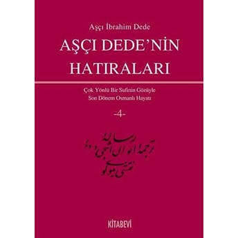 Aşçı Dede'nin Hatıraları (4 Kitap Takım) Aşçı Ibrahim Dede