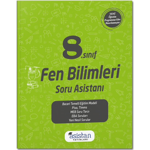 Asisntan Yayınları 8.Sınıf Fen Bilimleri Soru Bankası