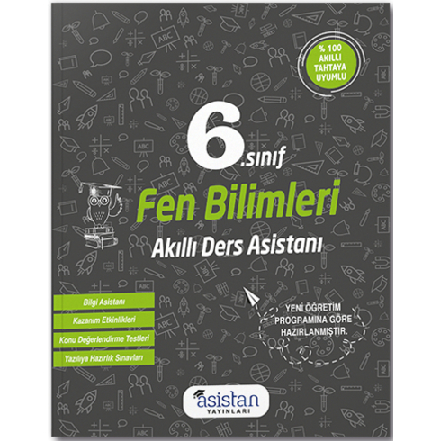 Asistan Yayınları 6.Sınıf Fen Bilimleri Akıllı Ders Asistanı