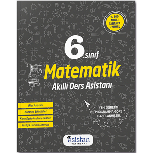 Asistan Yayınları 6. Sınıf Matematik Akıllı Ders Asistanı