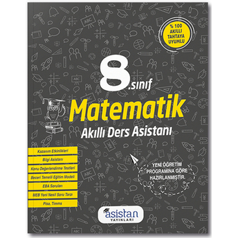 Asistan Yayınları 8. Sınıf Matematik Akıllı Ders Asistanı Komisyon