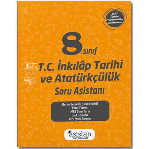 Asistan Yayınları 8.Sınıf T.c. Inkılap Tarihi Ve Atatürkçülük Soru Bankası