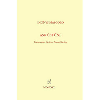 Aşk Üstüne Diony Mascolo