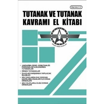 Askeri Sınav Kitapları Tutanak Ve Tutanak Kavramı El Kitabı Komisyon