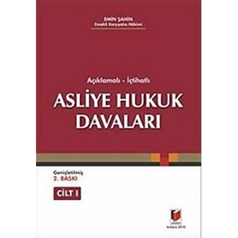 Asliye Hukuk Davaları (2 Cilt Takım) Emin Şahin