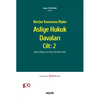 Asliye Hukuk Davaları Cilt 2 Aydın Tekdoğan