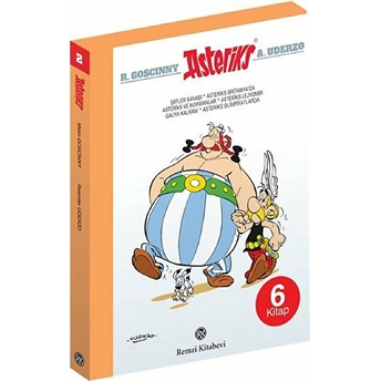 Asteriks - 2 (6 Kitap Takım) Goscinny