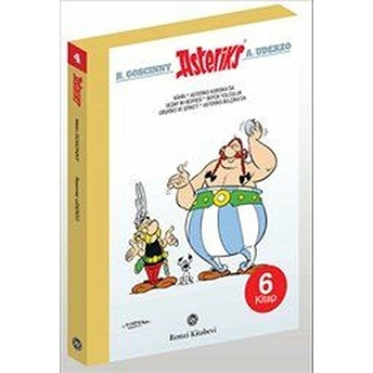 Asteriks Seti - 4 (6 Kitap Takım) Albert Uderzo