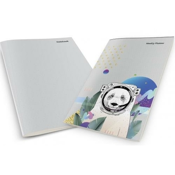 Astronaut Bear Weekly Planner & Notebook