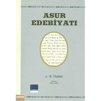 Asur Edebiyatı-J. B. Chabot