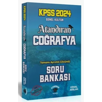 Atandıran Yayınları 2024 Kpss Coğrafya Atandıran Soru Bankası Çözümlü Kemal Arslan