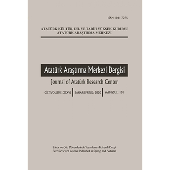 Atatürk Araştırma Merkezi Dergisi Sayı: 101 Kolektif