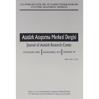 Atatürk Araştırma Merkezi Dergisi Sayı: 99 Kolektif