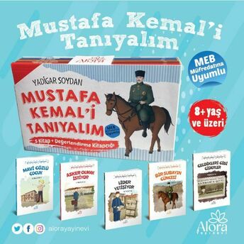 Atatürk- Mustafa Kemali Tanıyalım (Renkli -5 Kitap) S.yadigar Soydan