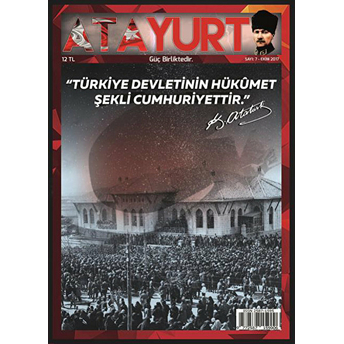 Atayurt Dergisi Sayı: 7 Ekim 2017 Kolektif