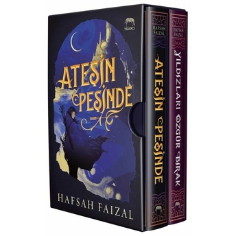 Ateşin Peşinde Serisi Kutulu Set (2 Kitap Takım) (Ciltli) Hafsah Faizal